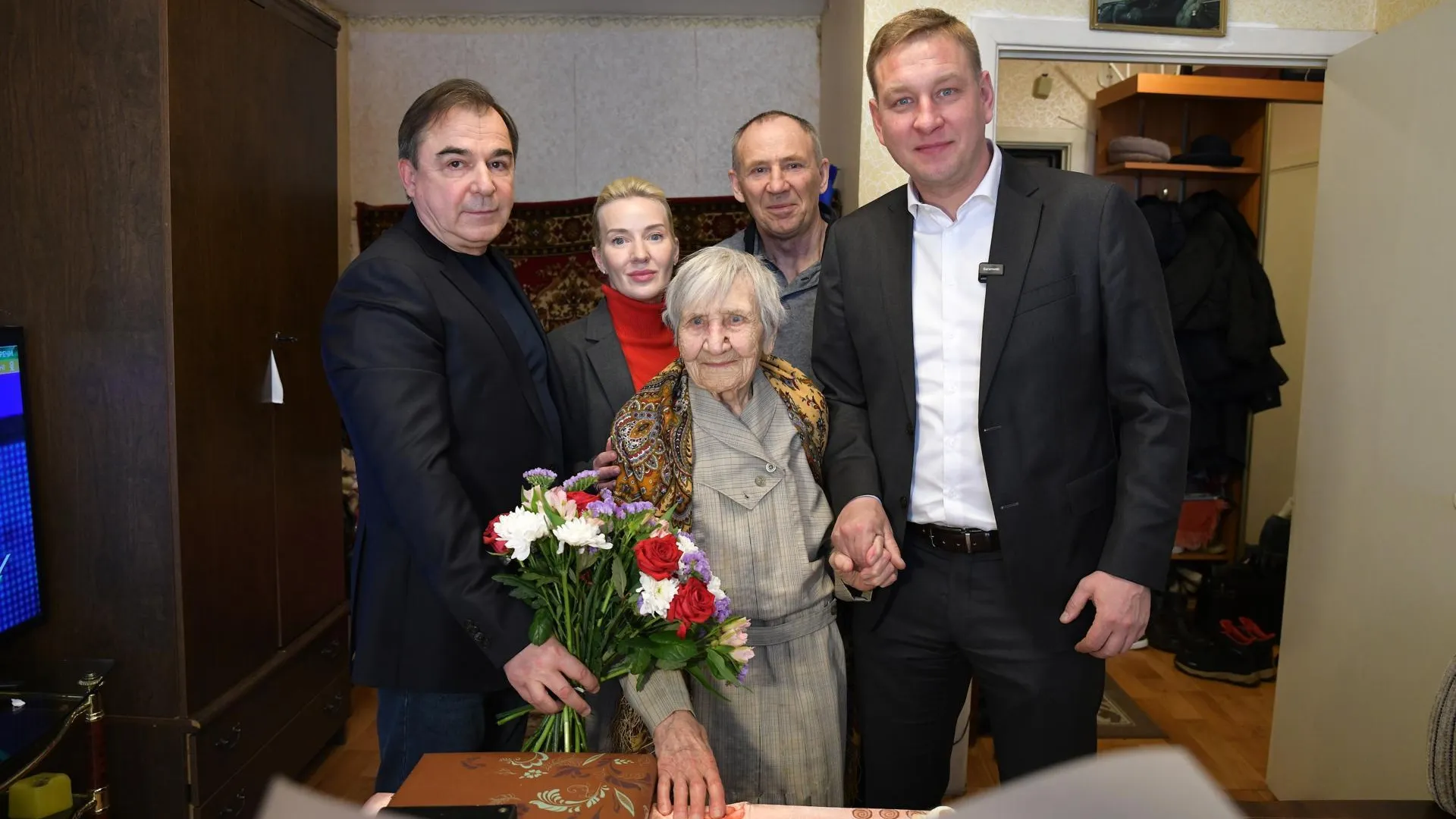 Героиня битвы за Москву Мария Барсученко празднует 104-й день рождения