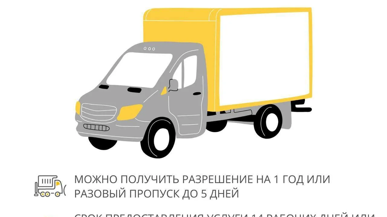 Более 1,1 тыс большегрузов получили разрешение на передвижение по МКАД