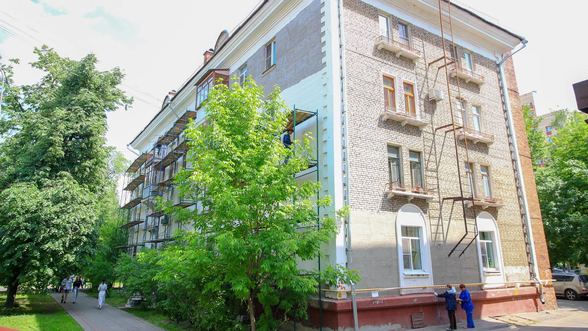 70 домов капитально отремонтировали в Люберцах с начала года