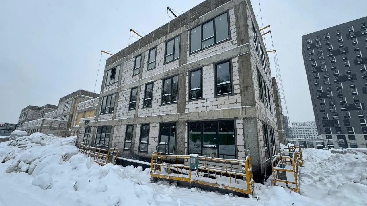 Второй детсад для юных жителей нового ЖК в Мытищах построен более, чем на 40%