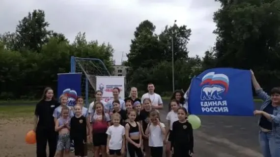 В Химках провели «Веселые старты» для юных спортсменов