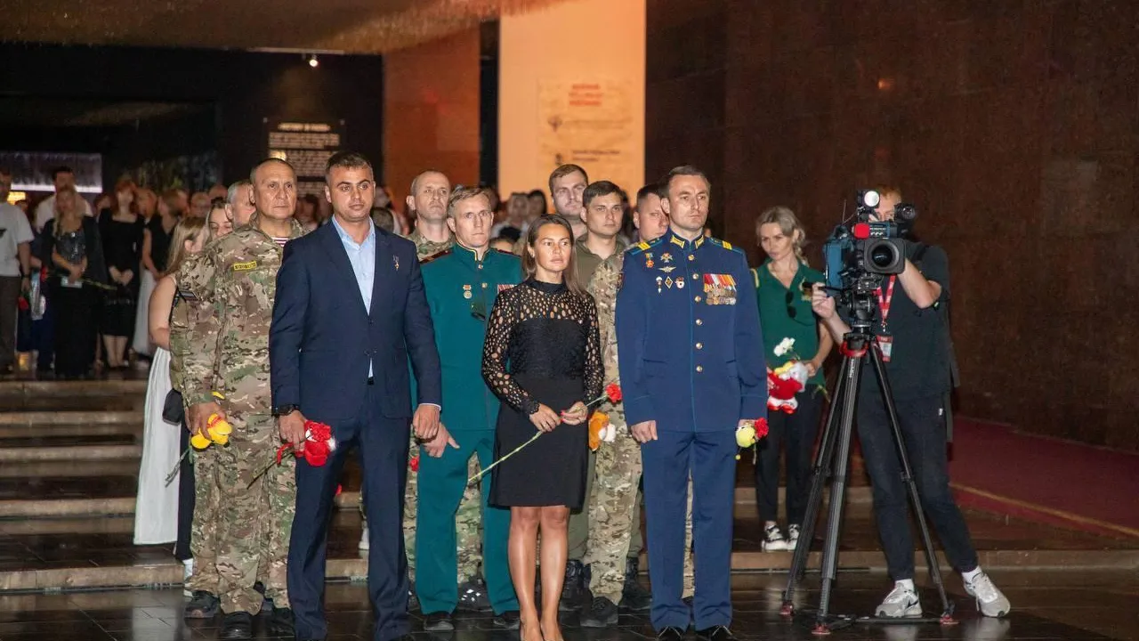 Ветераны СВО Жуковского почтили память детей Донбасса в Музее Победы