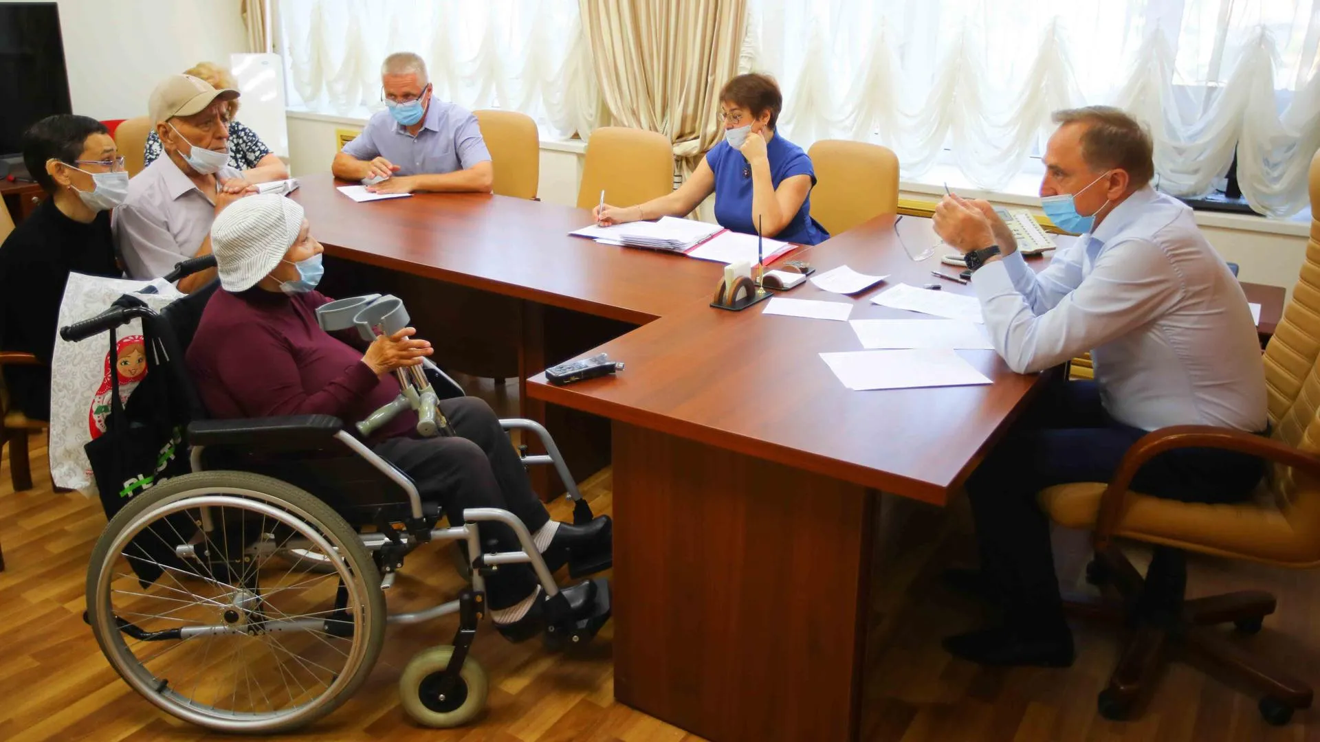 Жительница Люберец попросила сделать пандус для инвалида в доме на Октябрьском проспекте