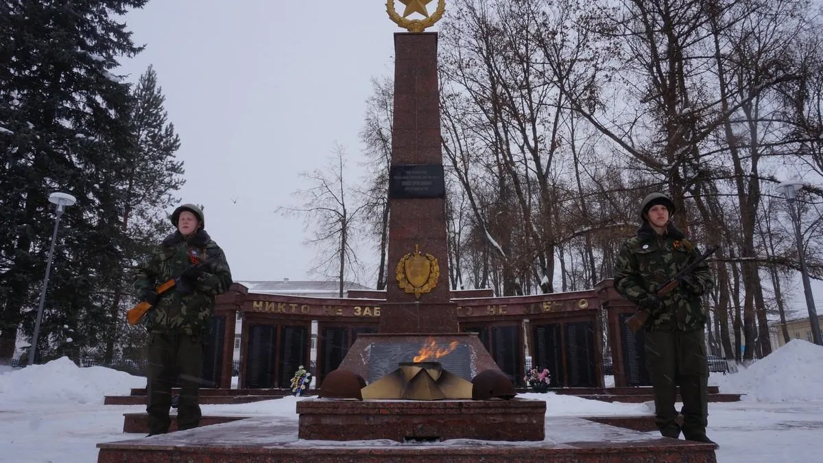 В Рузе почтили память героев, освободивших город от фашистов в годы ВОВ