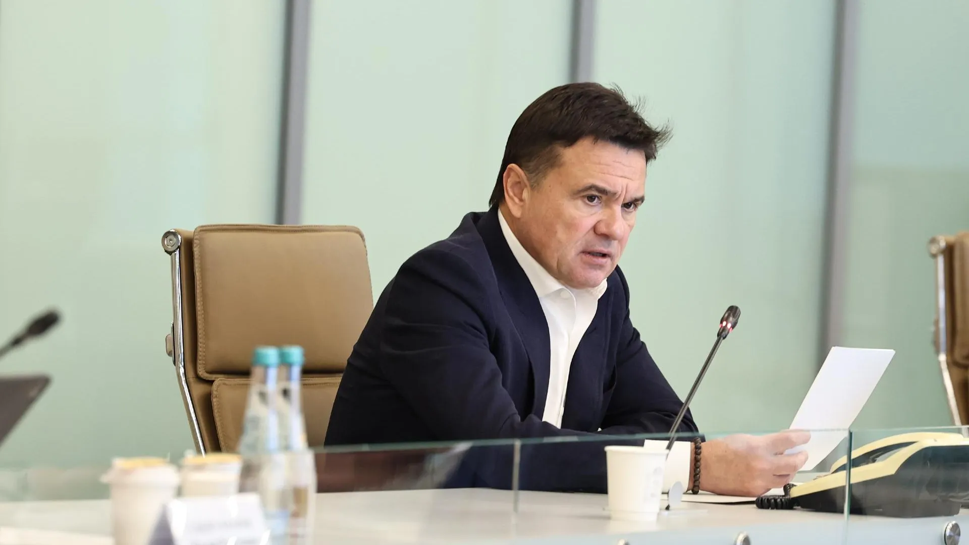 Воробьев обратил внимание на важность обеспечения комфорта и чистоты в подъездах