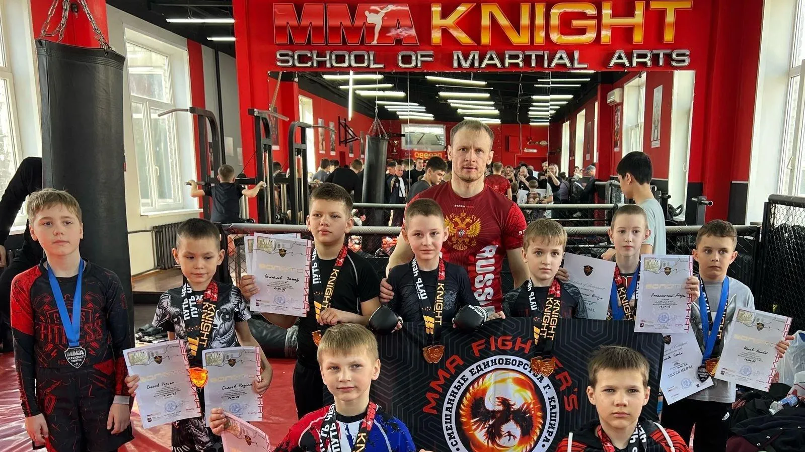 Спортсмены Каширы завоевали 23 медали на соревнованиях по ММА и грэпплингу
