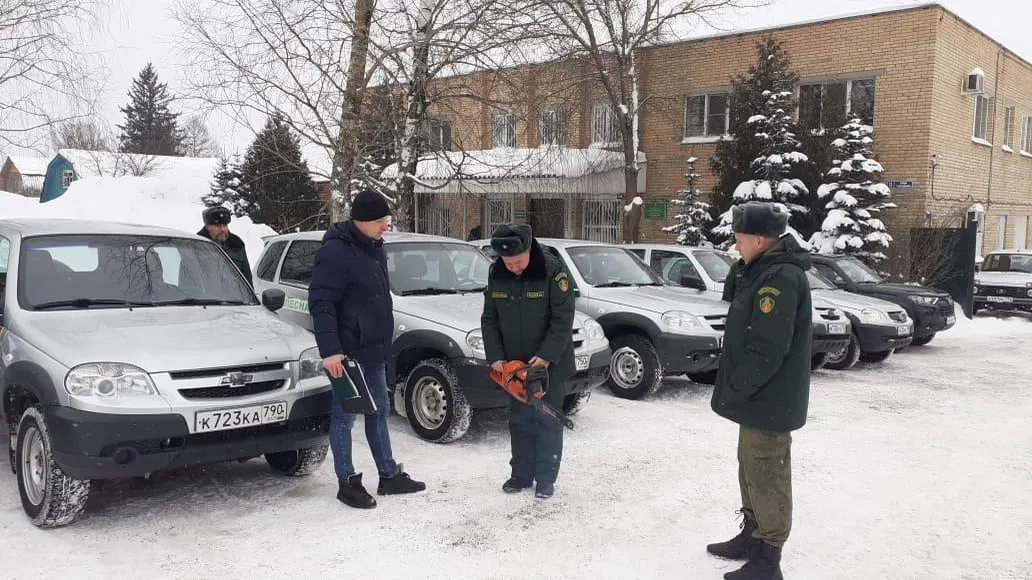 Проверка техники в одном из самых пожароопасных районов Подмосковья прошла успешно