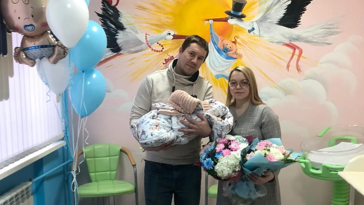 В отделе ЗАГС Клина зарегистрировали рождение 100‑го малыша с начала года
