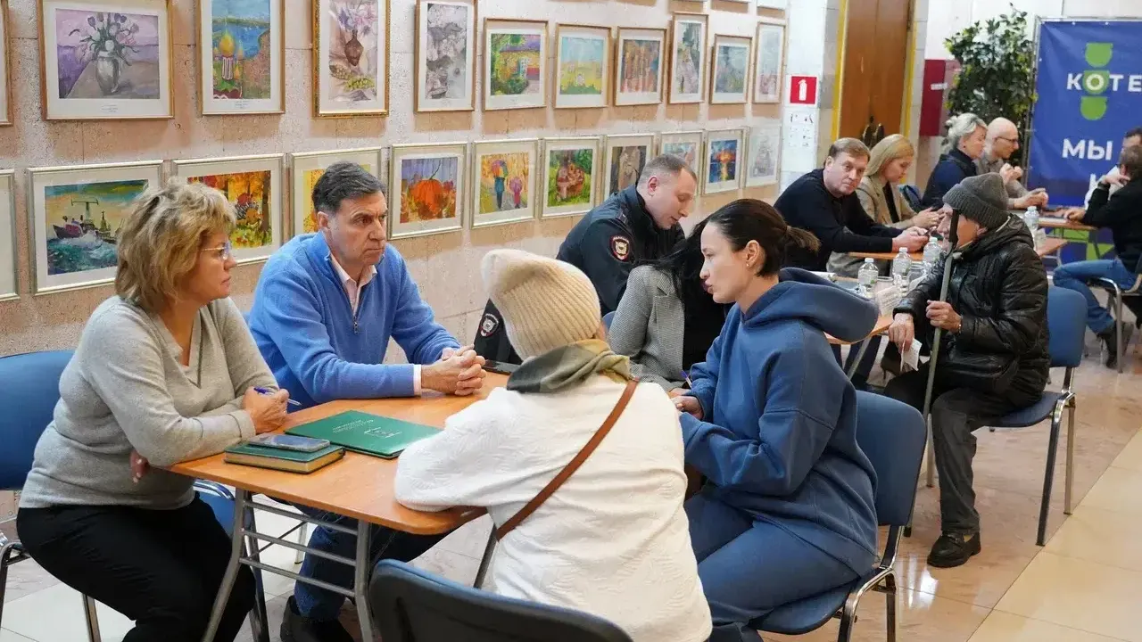 В Котельниках прошла встреча с жителями в формате выездной администрации