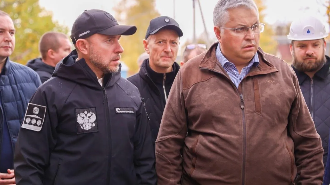 Кирилл Григорьев проверил реконструкцию водоотведения в Солнечногорске