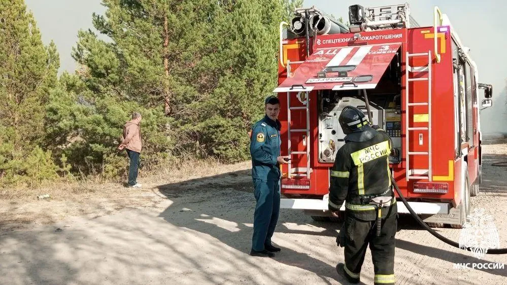 В Тамбовской области ликвидируют второй крупный пожар за день