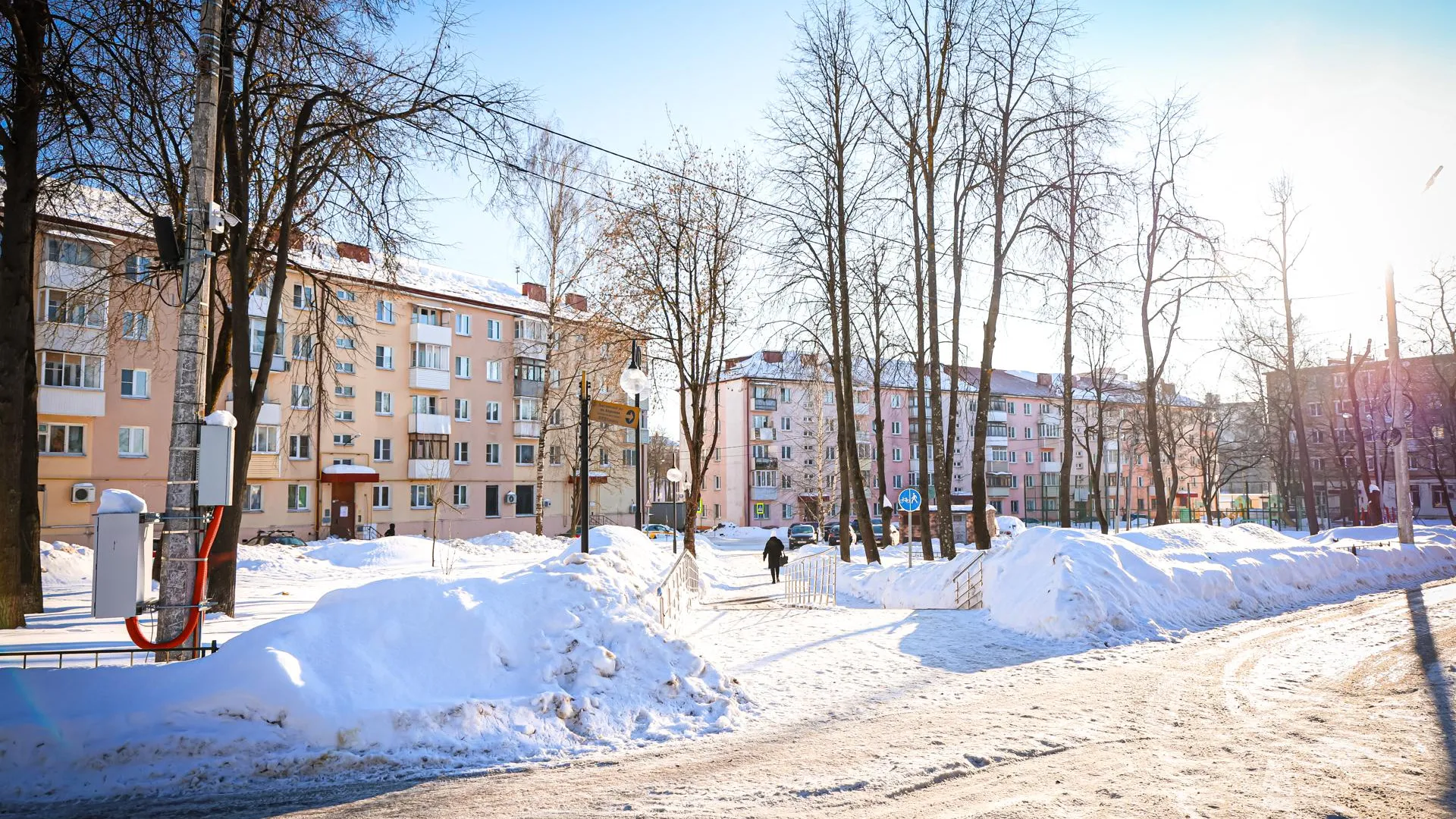 Молодой дворник из Клина меняет отношение к профессии