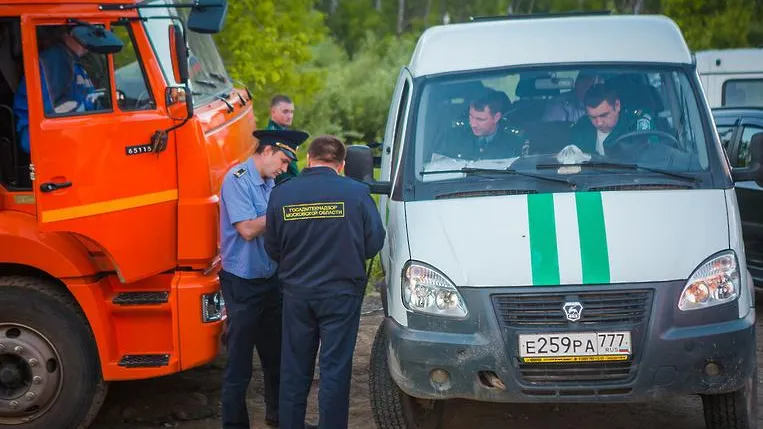 В Балашихе поймали нарушителей, сбросивших мусор в парке «Лосиный остров»