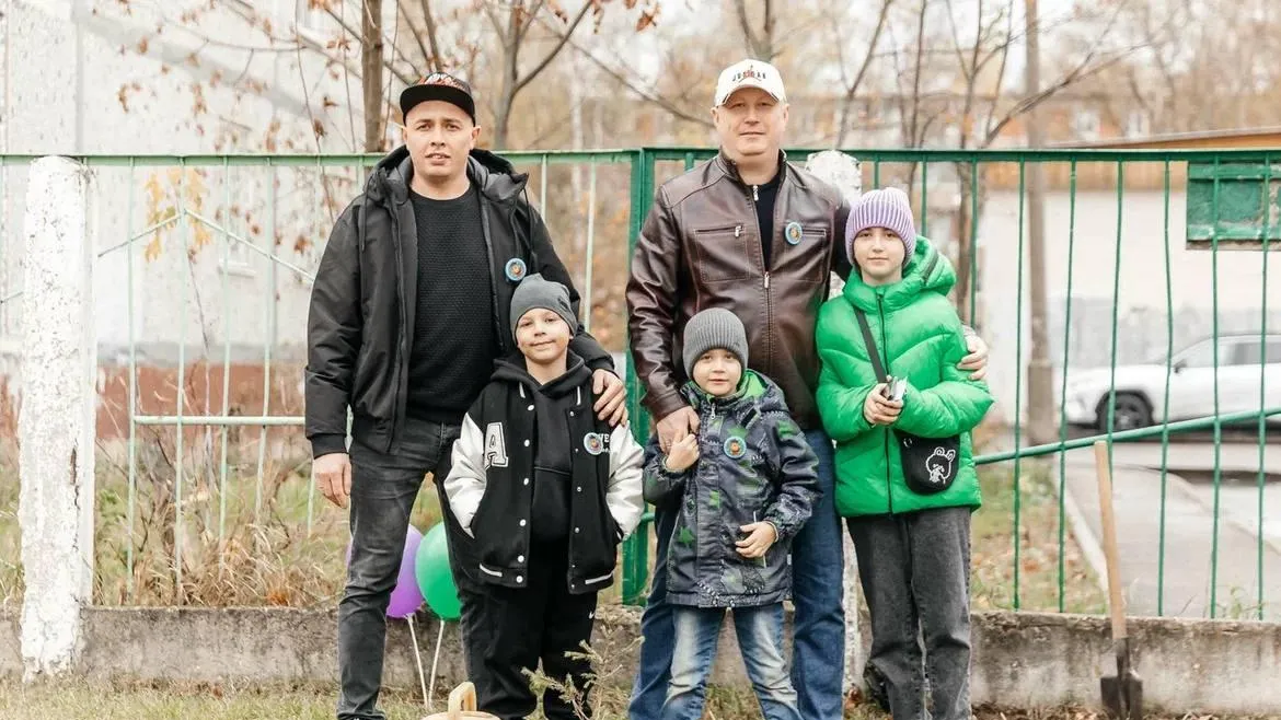 В Орехово-Зуевском округе прошла семейная акция «Отцовский парк»