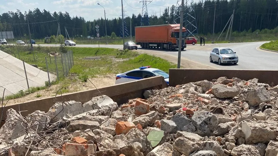 Сброс строительных отходов объемом 40 кубометров  предотвращен в округе Мытищи