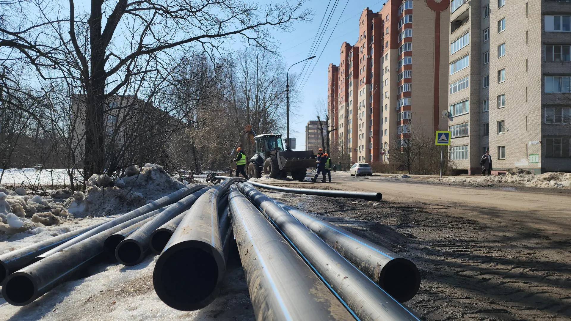 В Дедовске стартовал капремонт водовода на улице Энергетиков