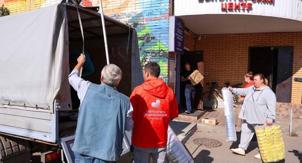 Жена погибшего бойца из Подольска передала гумпомощь сослуживцам участника СВО