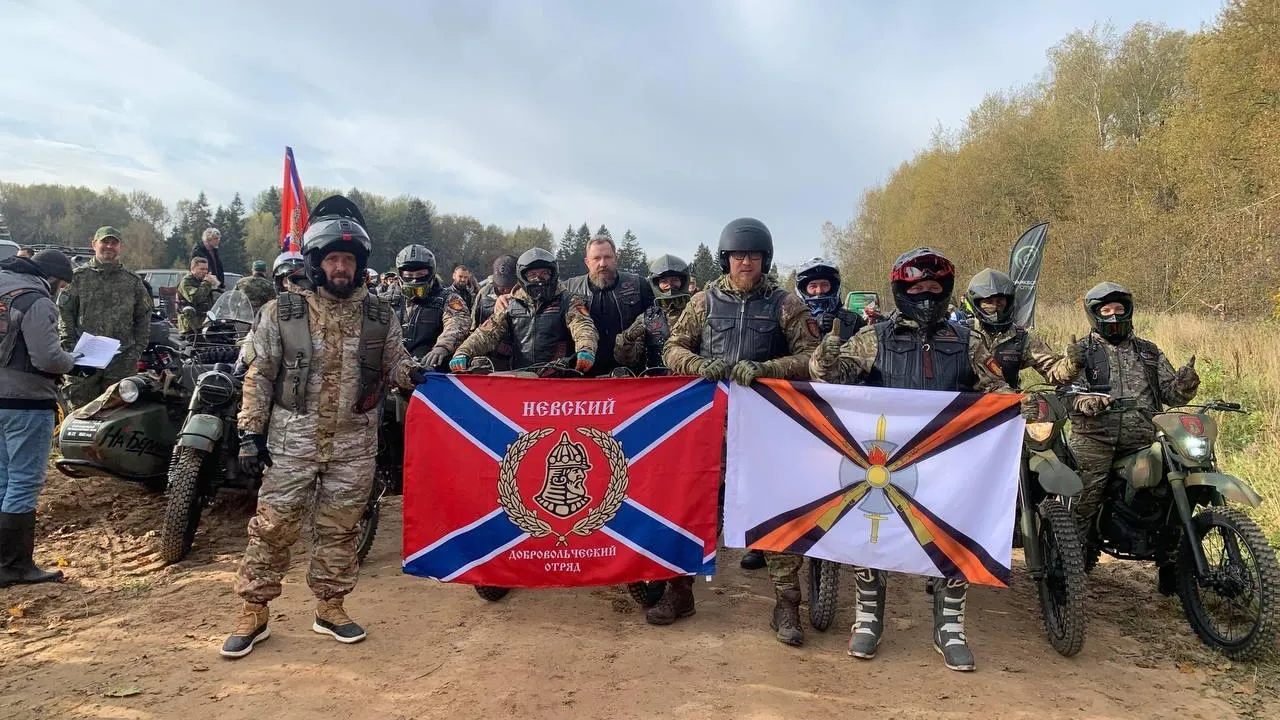 В Дмитровском округе впервые прошел патриотический мотобиатлон