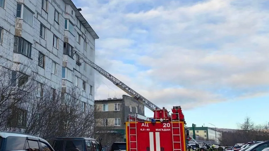 При пожаре в Магадане погибли женщина и три ребенка