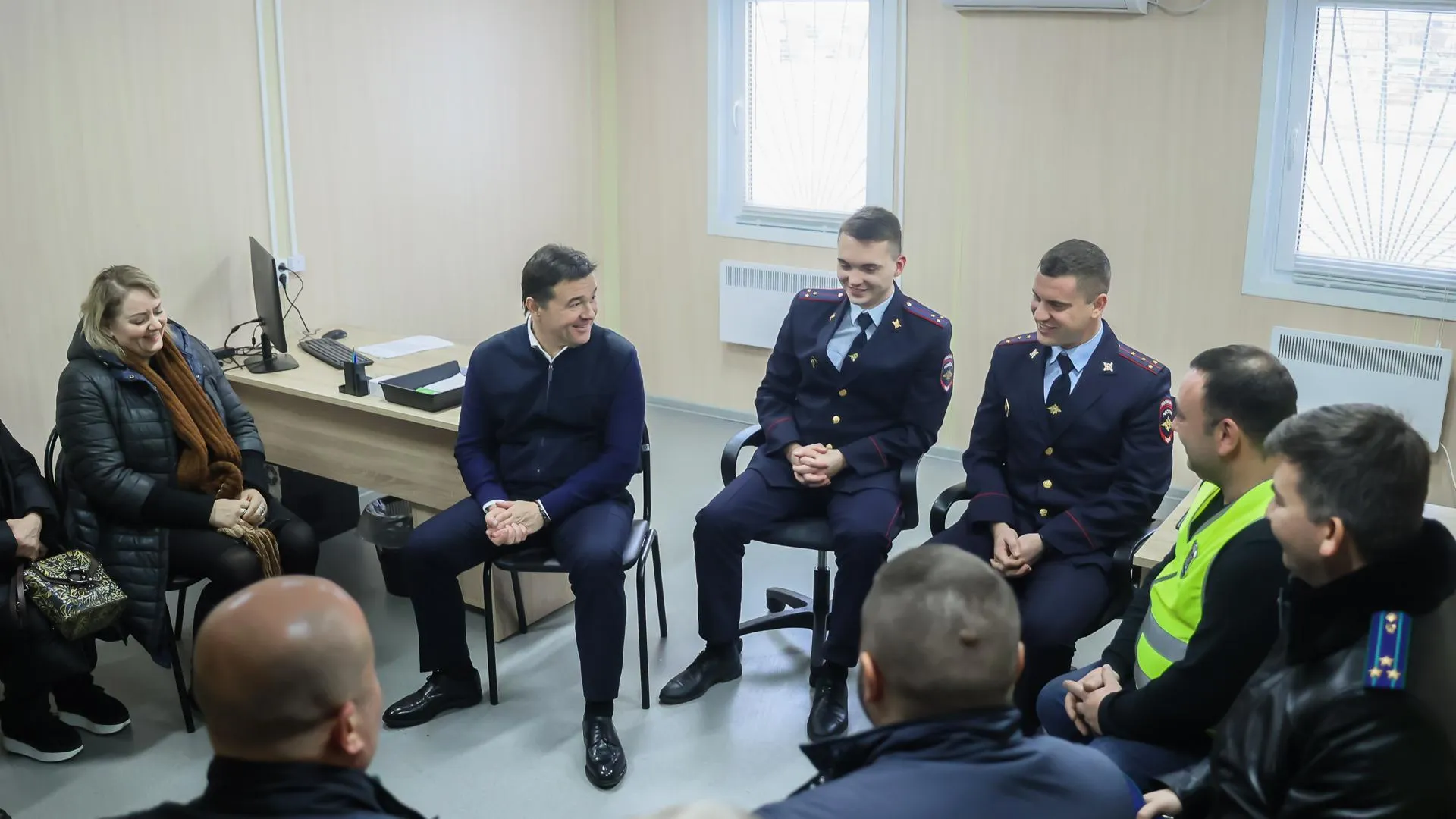Андрей Воробьев заявил об открытии еще двух пунктов полиции в Котельниках