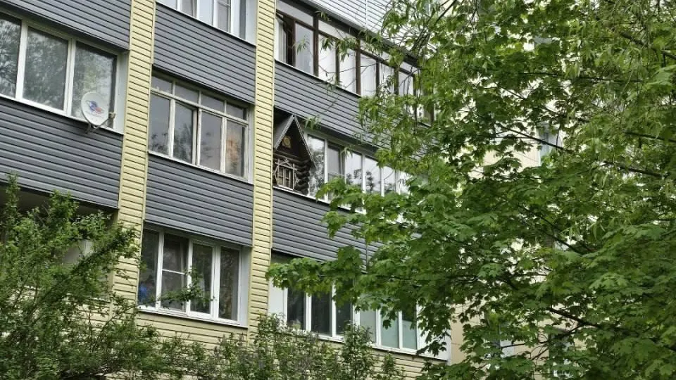Теремок нашли в окне многоэтажного дома в Балашихе