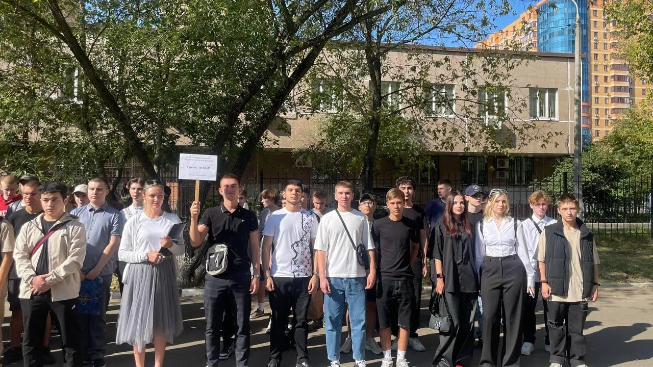 В трех отделениях подмосковного колледжа «Энергия» провели сбор первокурсников