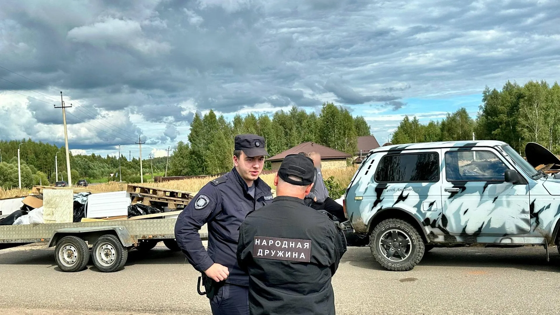Рейд по выявлению нарушений при транспортировке стройотходов прошел в Можайске