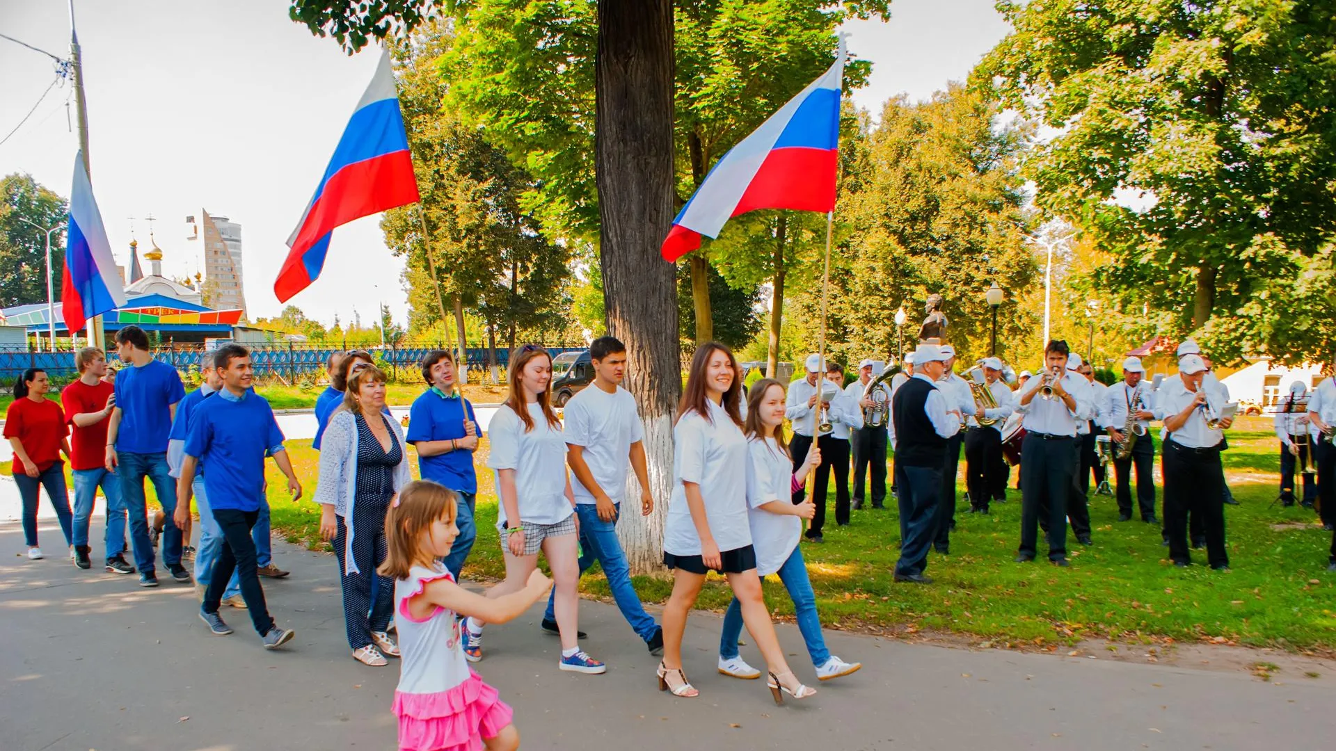 В парках Подмосковья проведут тематические мероприятия в День России