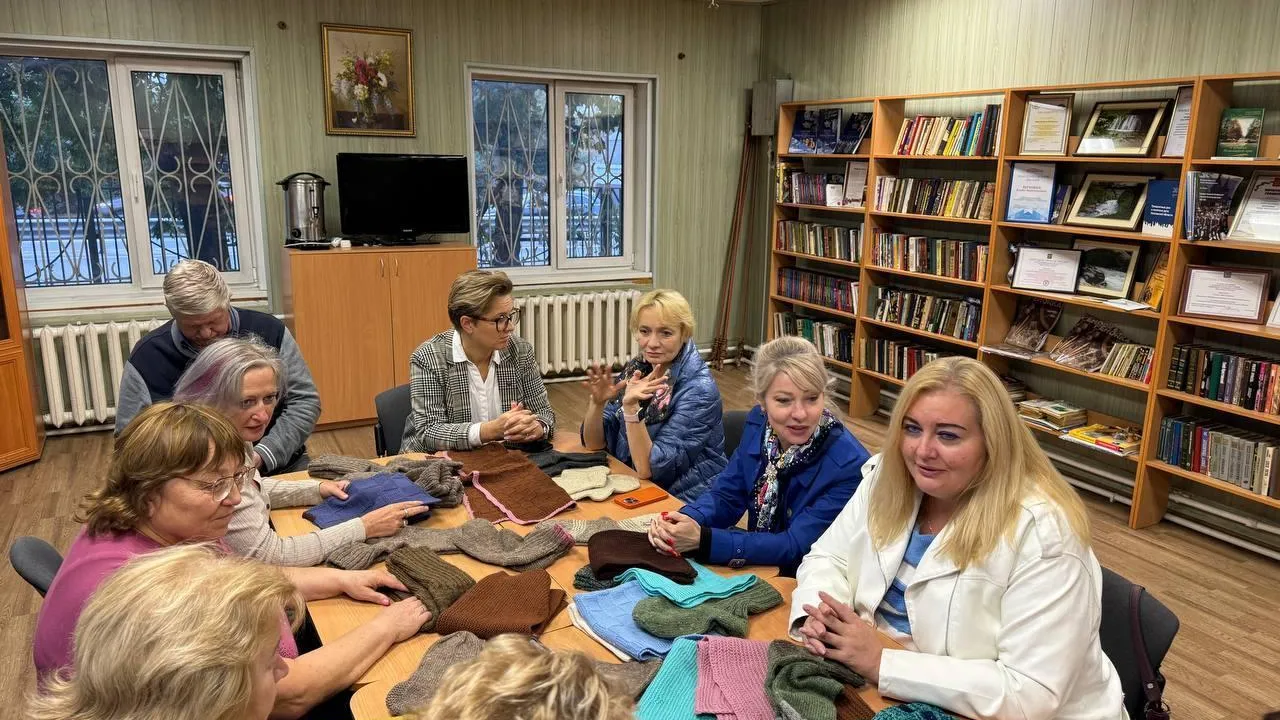 Жители Люберец передали печи и теплые вещи участникам СВО