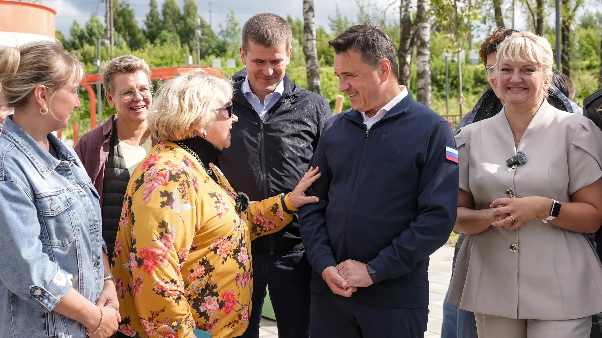 Андрей Воробьев проверил работу обновленного парка «ЛиАЗ» в Ликино-Дулеве