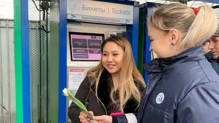 1,5 млн женщин из Подмосковья использовали бесплатный проезд на транспорте 8 марта