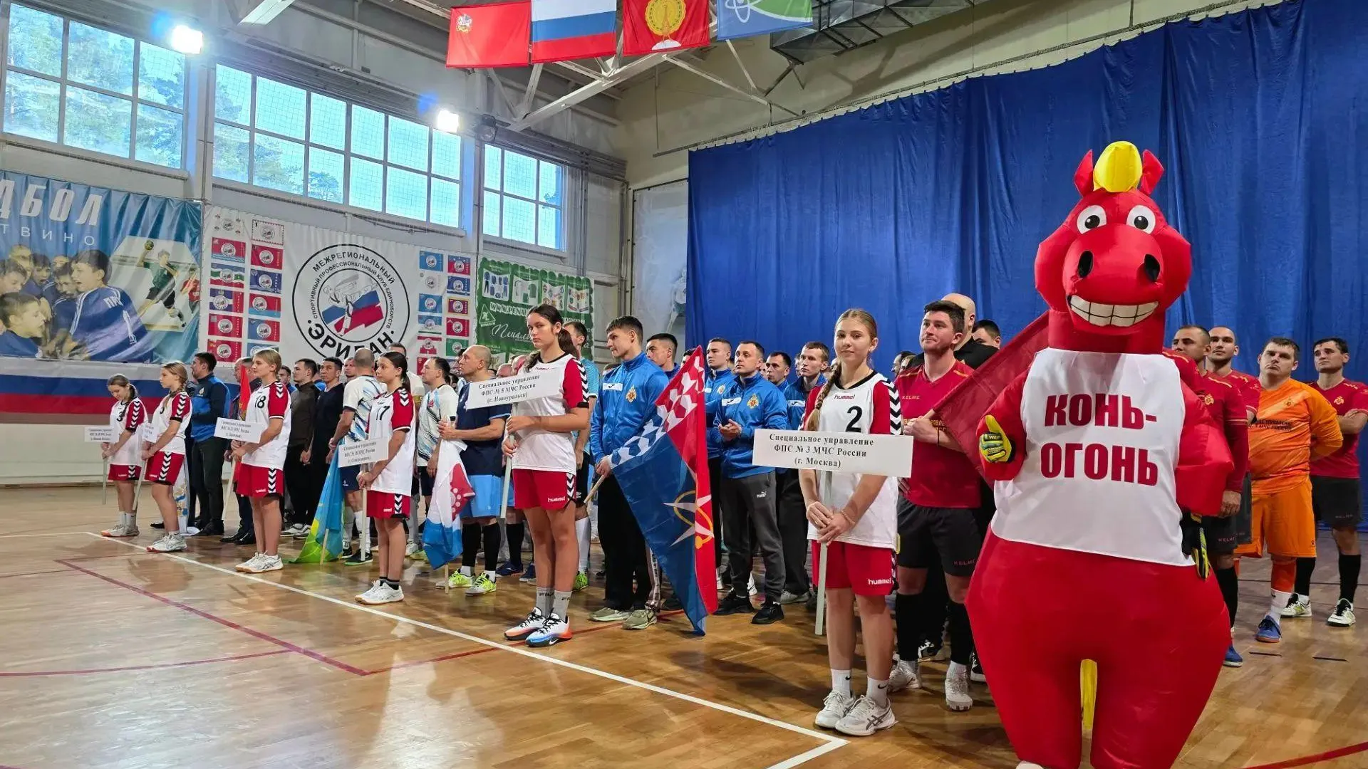 Пожарные спецуправления № 3 победили на турнире в Протвино