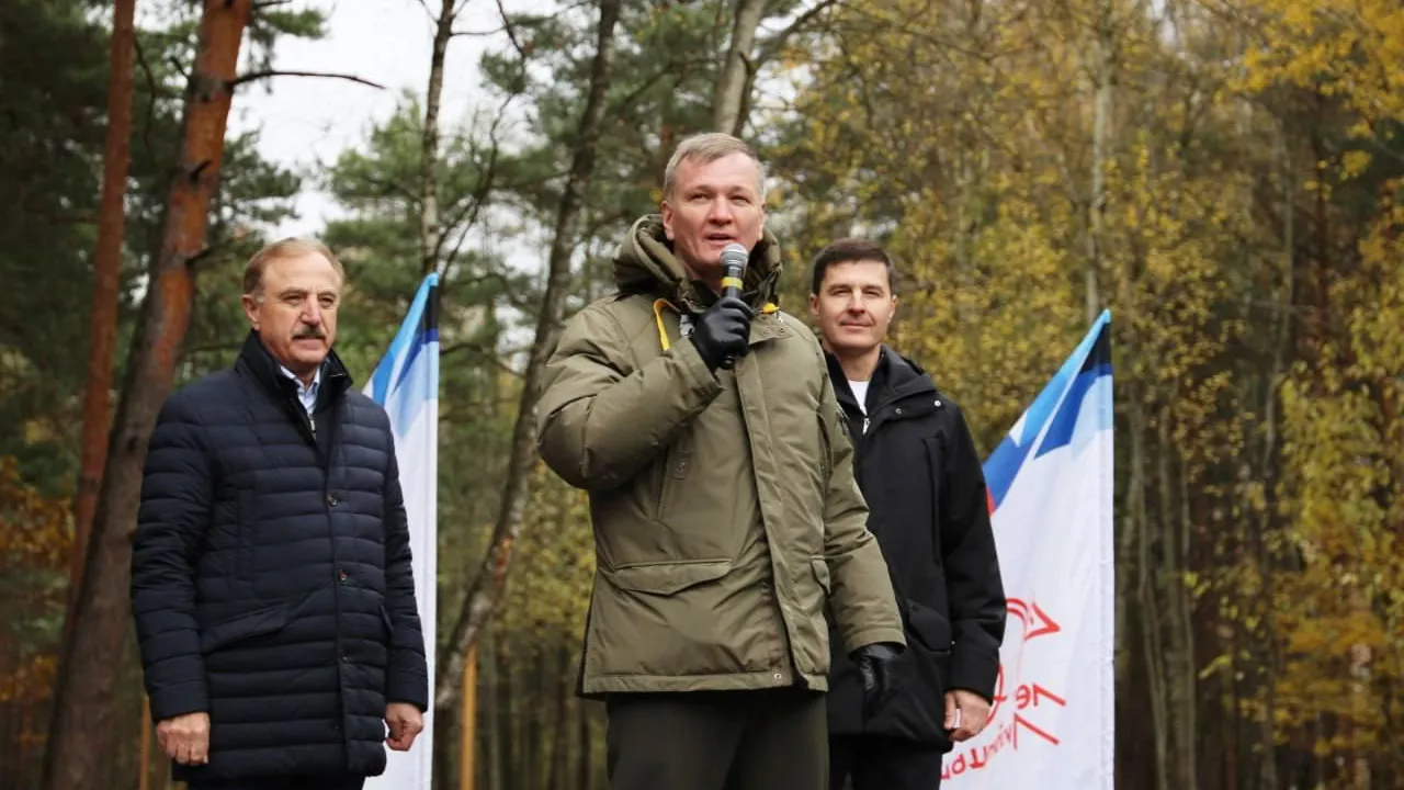 В Люберцах в рамках народной программы «Единой России» открылся парк «Лесная опушка»