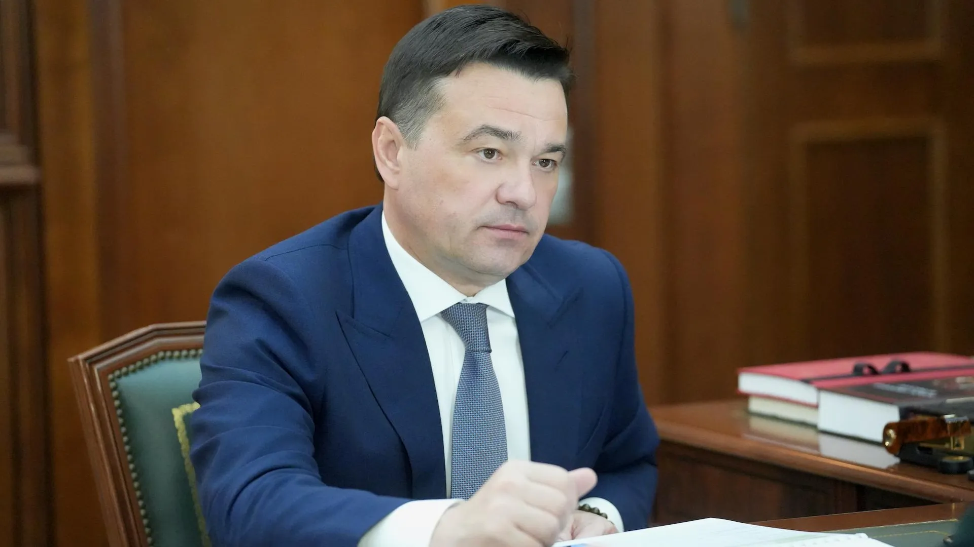Андрей Воробьев обсудил с главой Клина будущее развитие округа