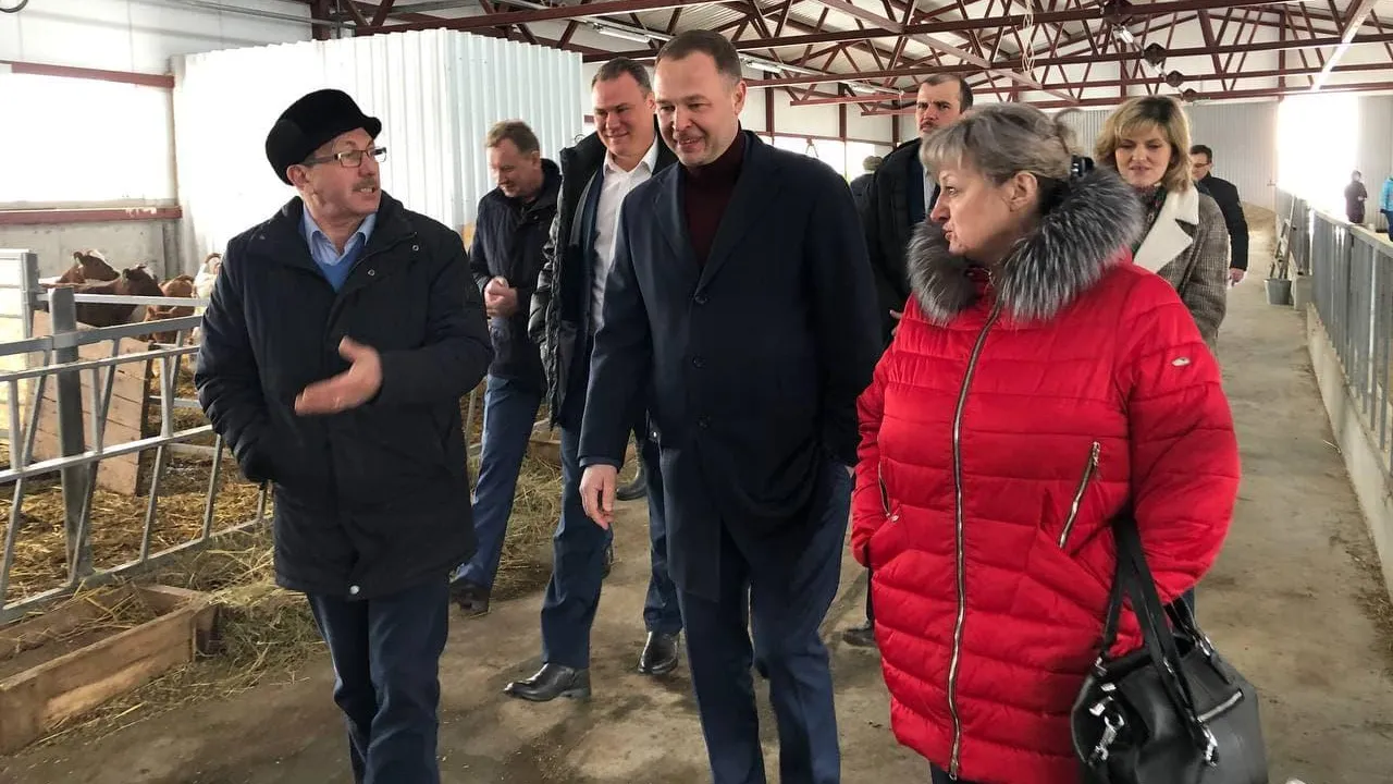 Новая товарно‑молочная ферма открылась в городском округе Зарайск