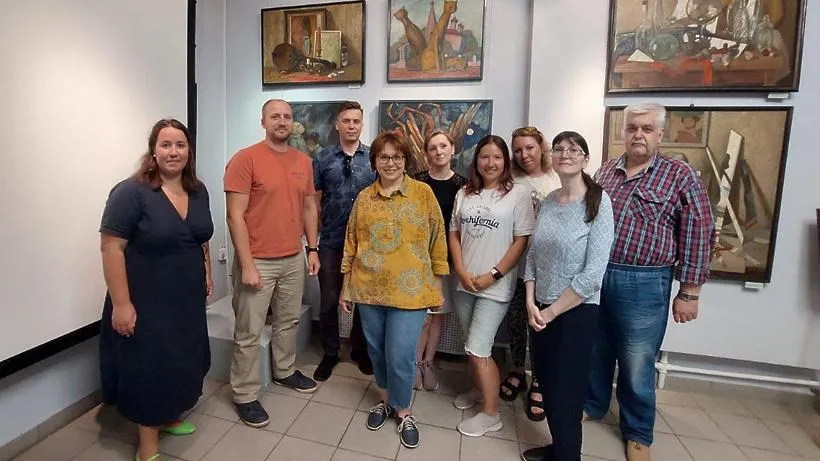 В Мытищах прошла творческая встреча с местным фотохудожником