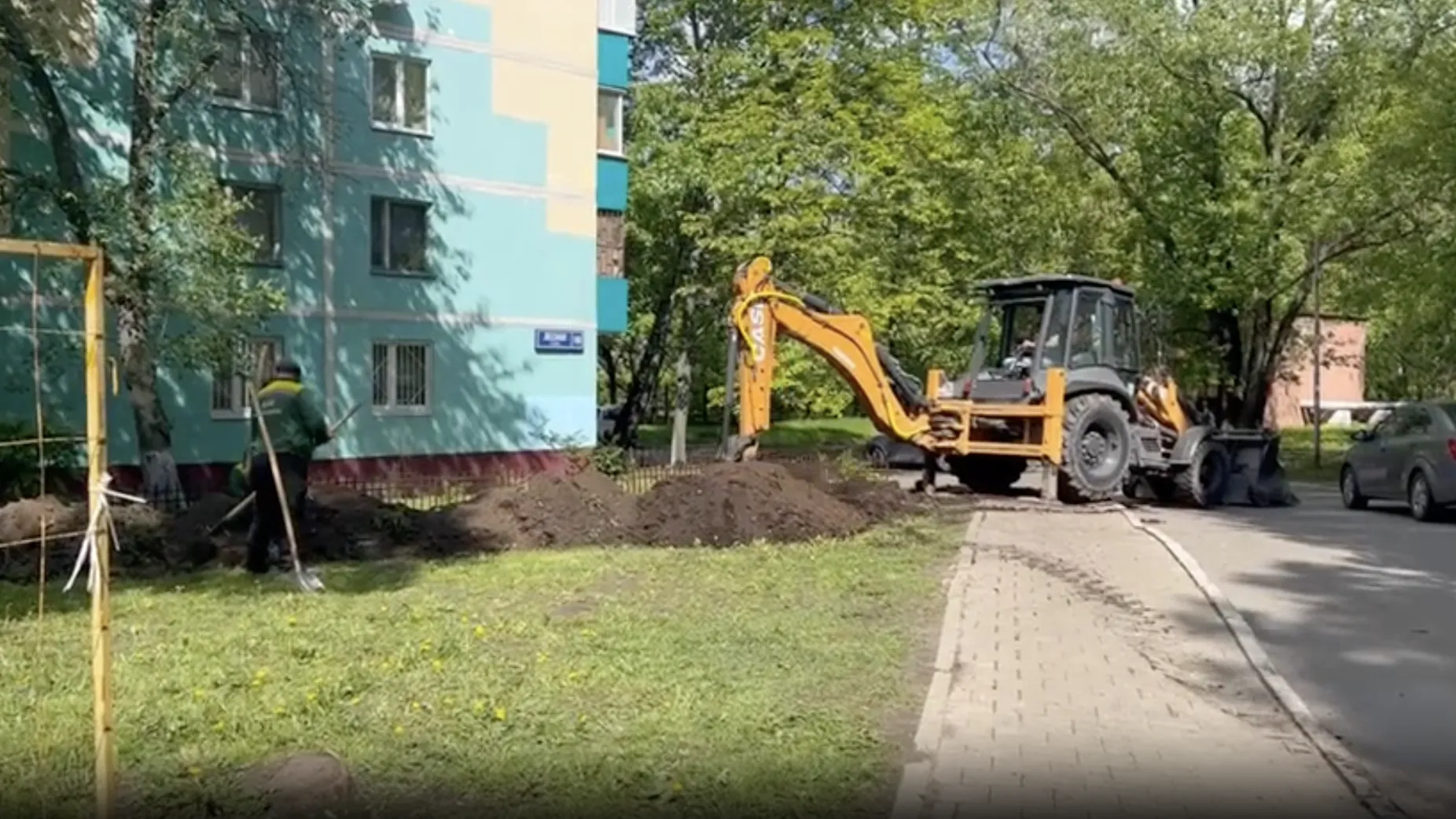 В Реутове продолжается благоустройство пешеходных коммуникаций