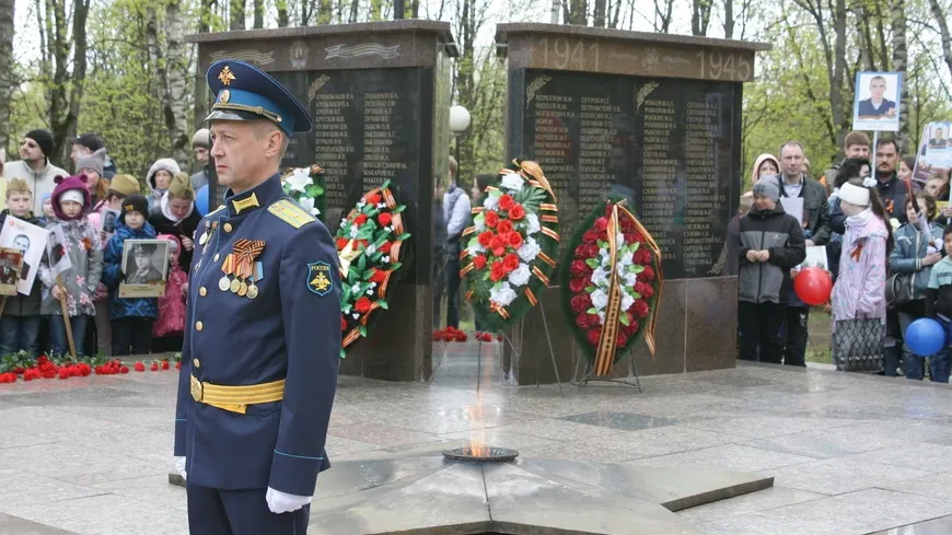 Память воинов ВОВ почтили в Красногорске в День Победы