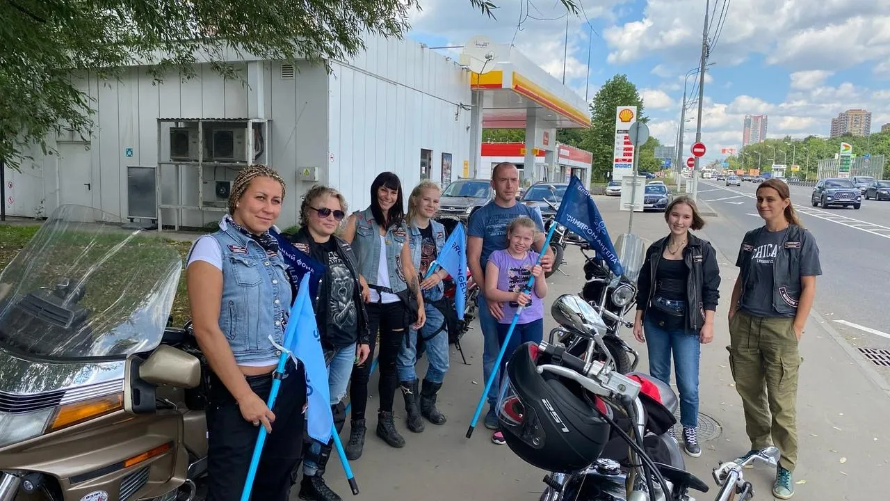Подольский мотоклуб провел благотворительный пробег в поддержку детей с синдромом ангела