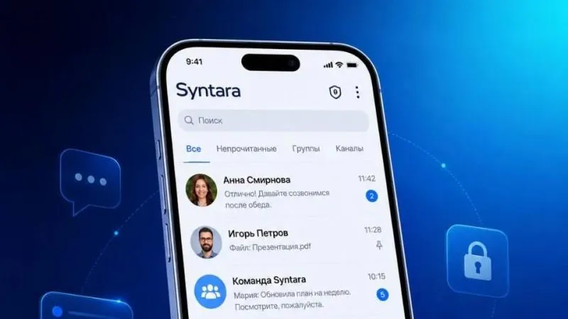 Syntara запустила мессенджер с раздельными личными и рабочими чатами