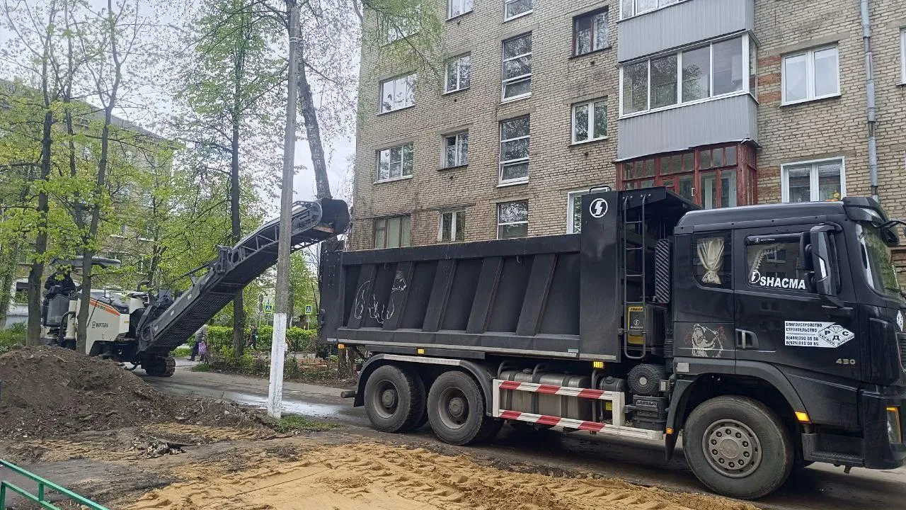 В Электростали благоустраивают дворы