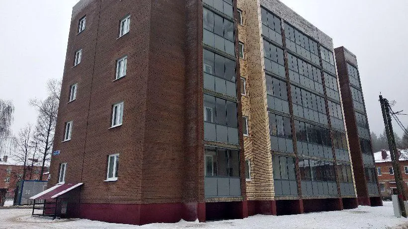 Дом для 66 переселенцев из аварийного жилья возвели на улице Солнечная в Шаховской