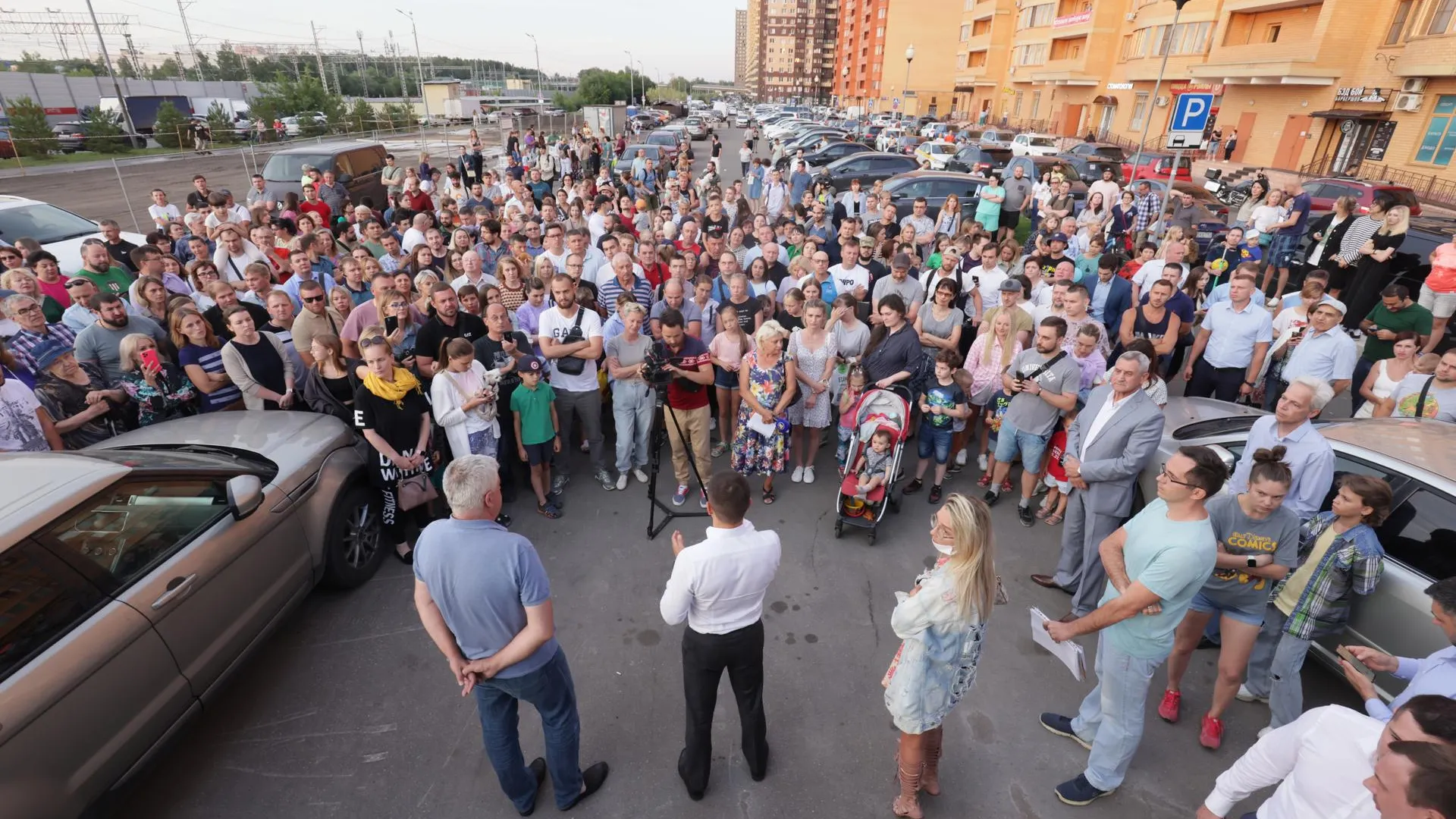 В Реутове отменили строительство магазина после встречи главы с жителями округа