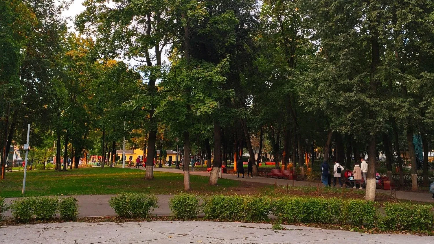 Детский парк в микрорайоне Климовск Подольска останется закрытым до 9 октября