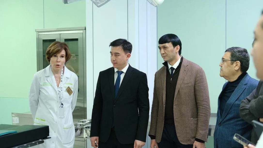 Делегация Узбекистана посетила ДКЦ Рошаля для обмена опытом в стройке больницы