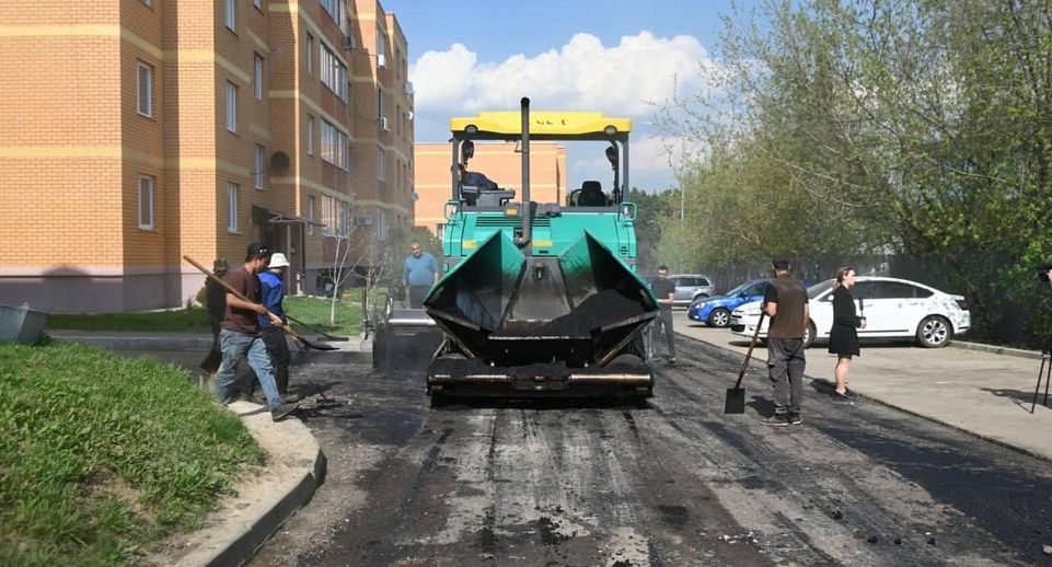 В Ленинском округе завершен ямочный ремонт дворовых территорий