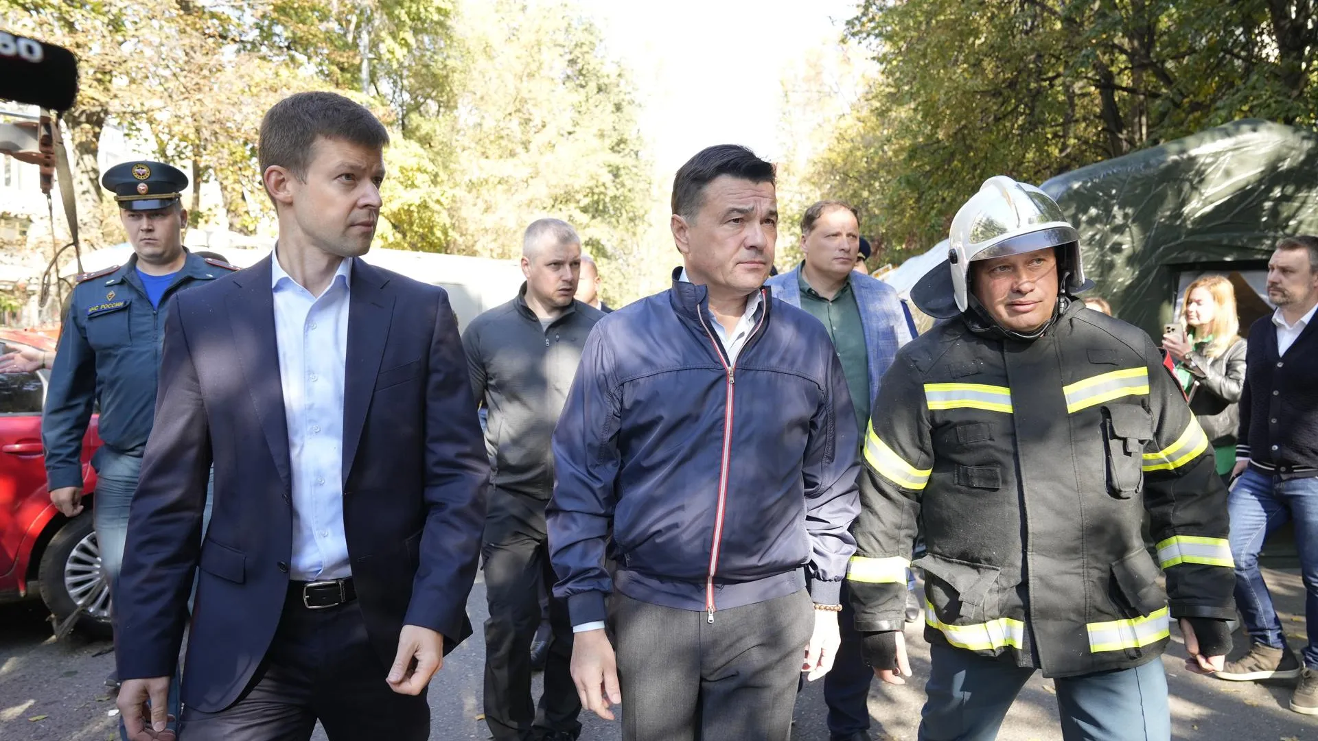 Воробьев: во время спасательных работ погибли 2 сотрудника МЧС и 4 пострадали