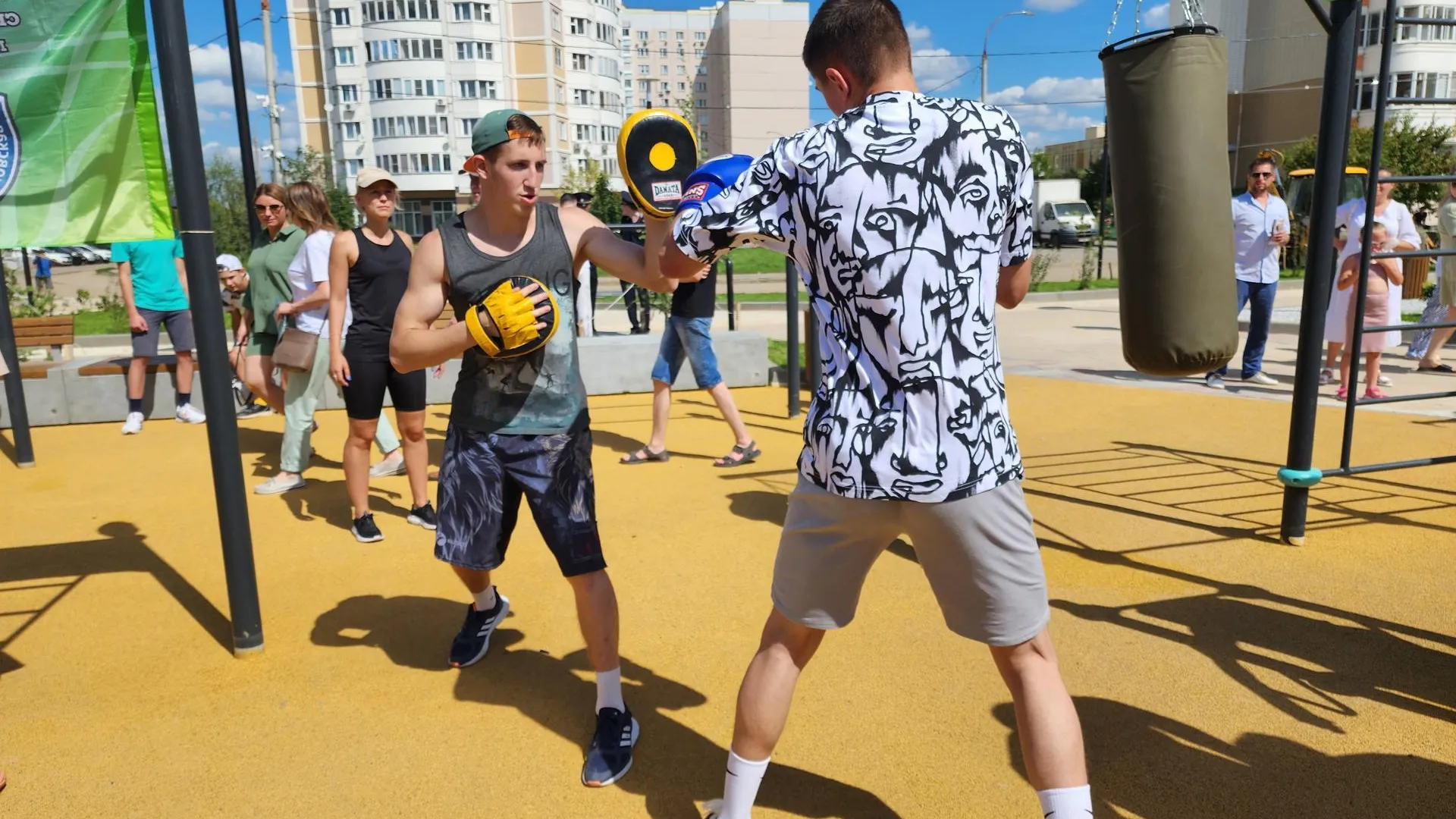 В Подольске открыли новую пешеходную зону на бульваре 65‑летия Победы