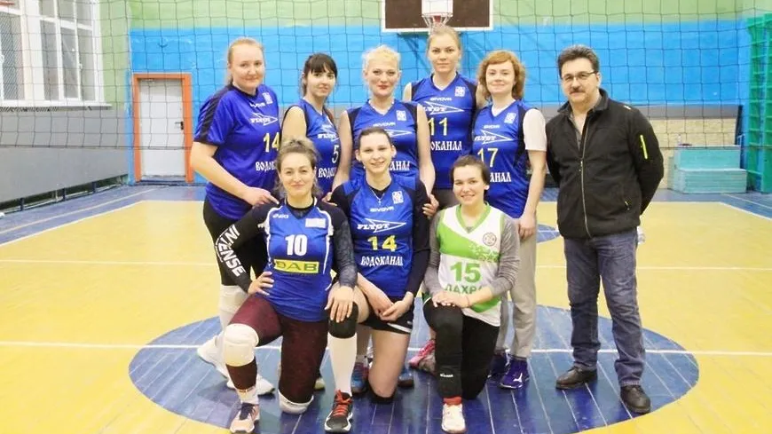 Волейболистки команды «Водоканал» победили в чемпионате Подольска