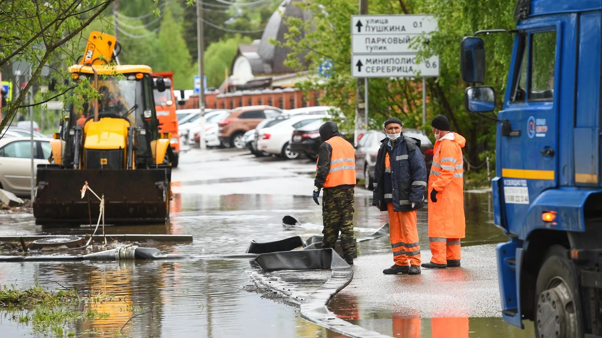 149 дачных участков в Подмосковье освободили от воды в пятницу